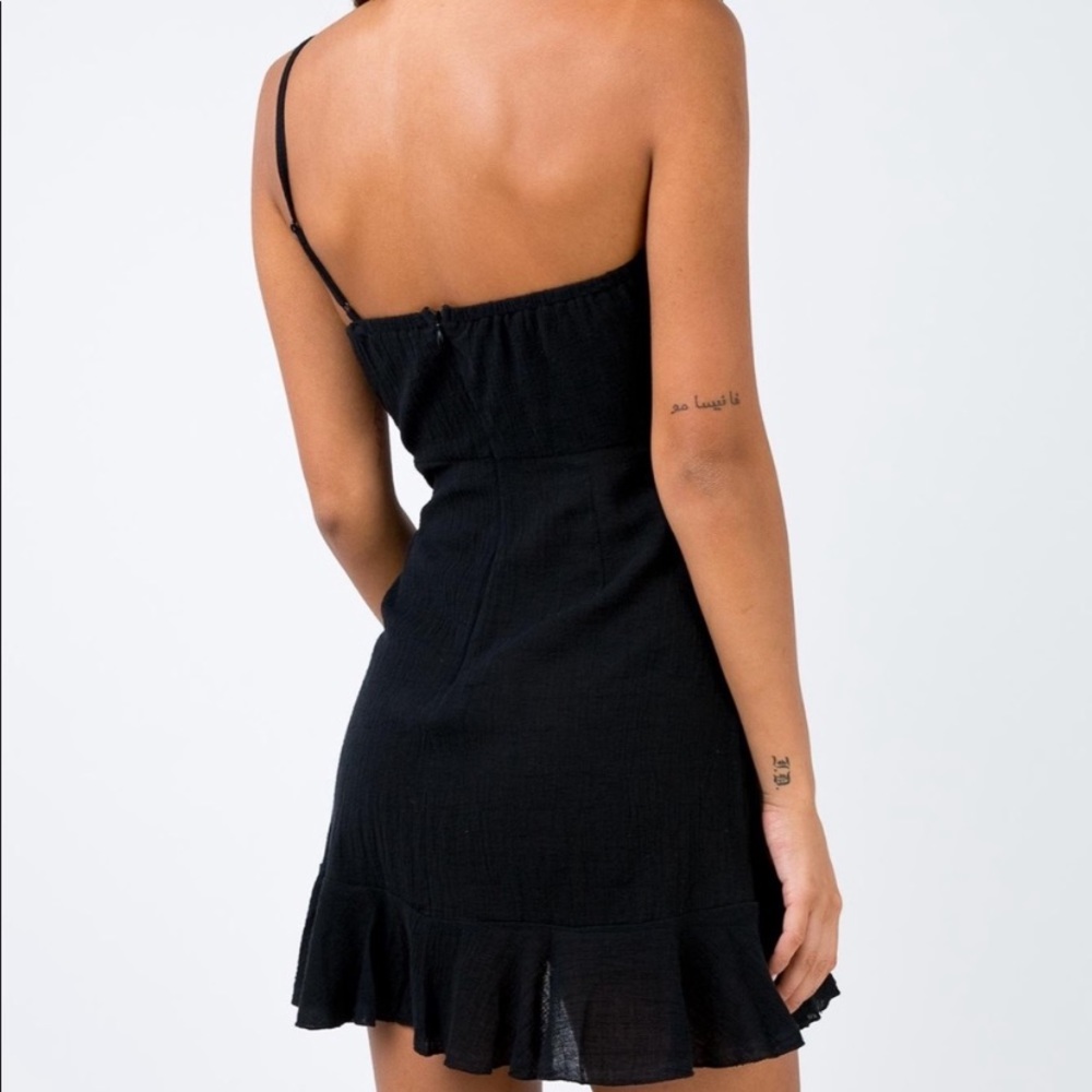 Black One Shoulder Dress